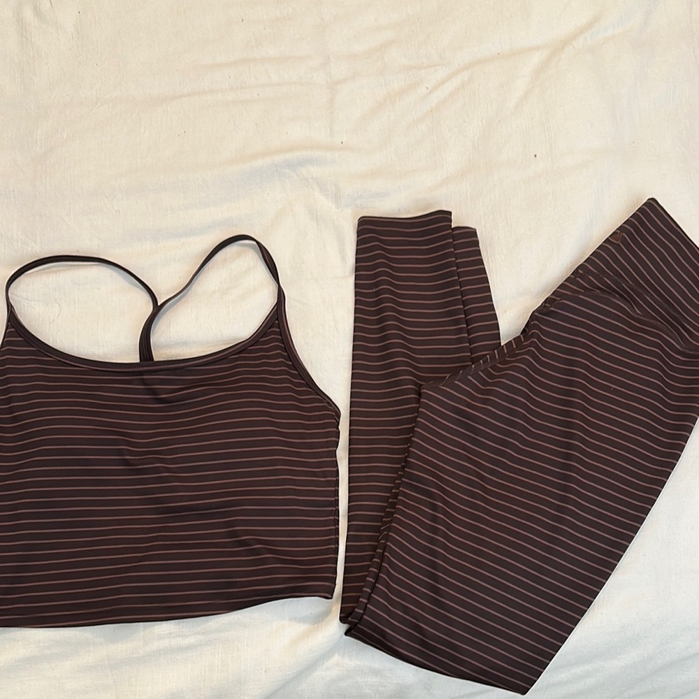 Striped Brown Vitality Set